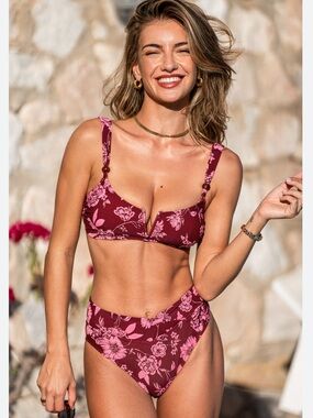 Cupshe not even sorry bikini set NWT